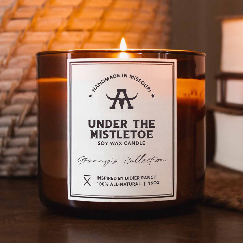 Under the Mistletoe All-Natural Soy Wax Candle | 16oz