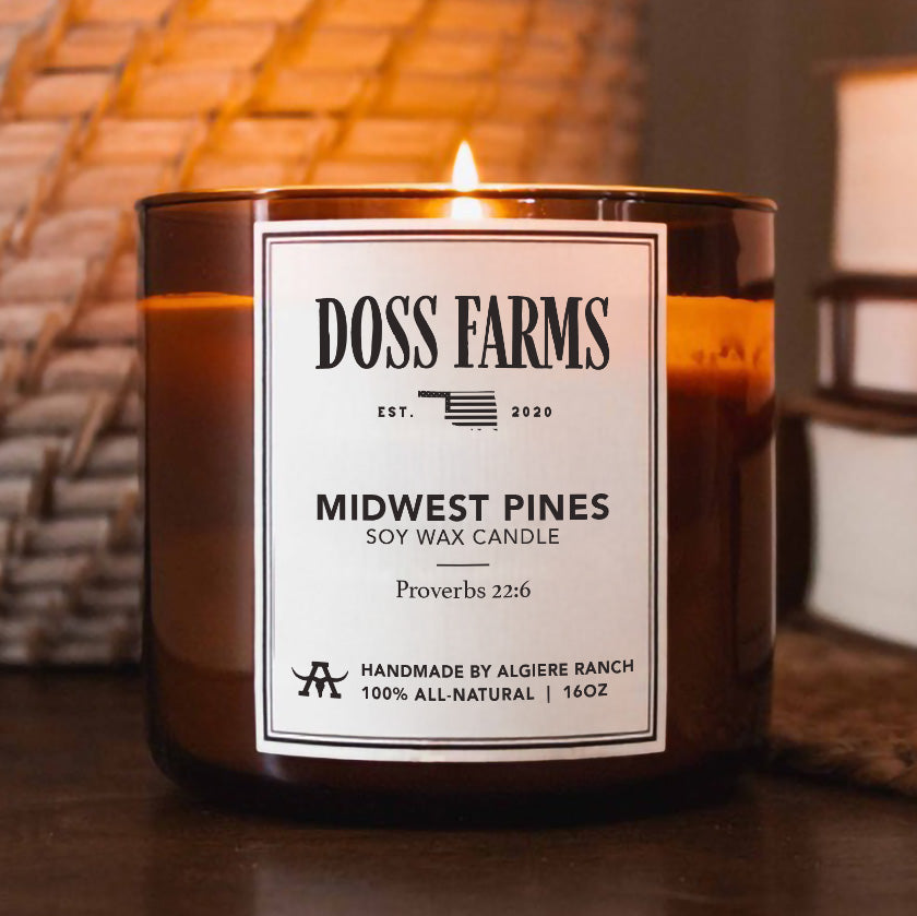 Midwest Pines All-Natural Soy Wax Candle | 16oz
