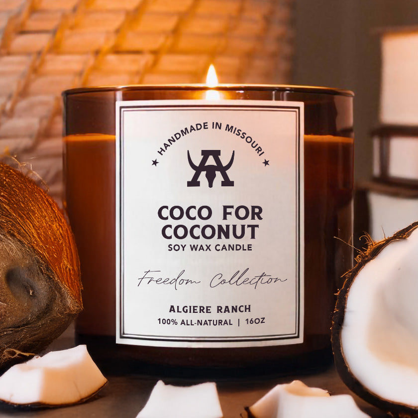 Coco for Coconut Soy Wax Candle | 16oz