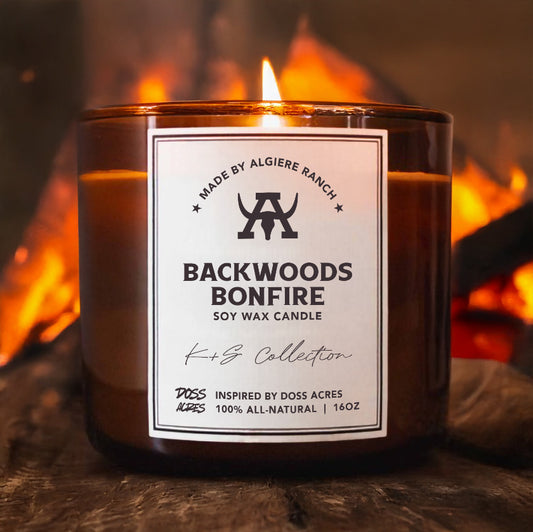 Backwoods Bonfire All-Natural Soy Wax Candle | 16oz