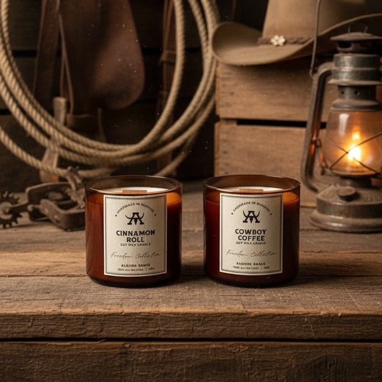 Cinnamon Roll + Vanilla Ice Cream Candle Duo | 16oz (Each