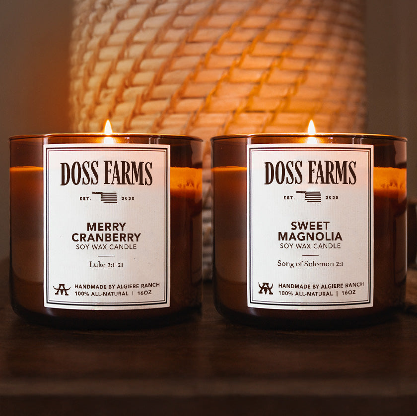 Doss Farms Candle Duo | 16oz (Each)